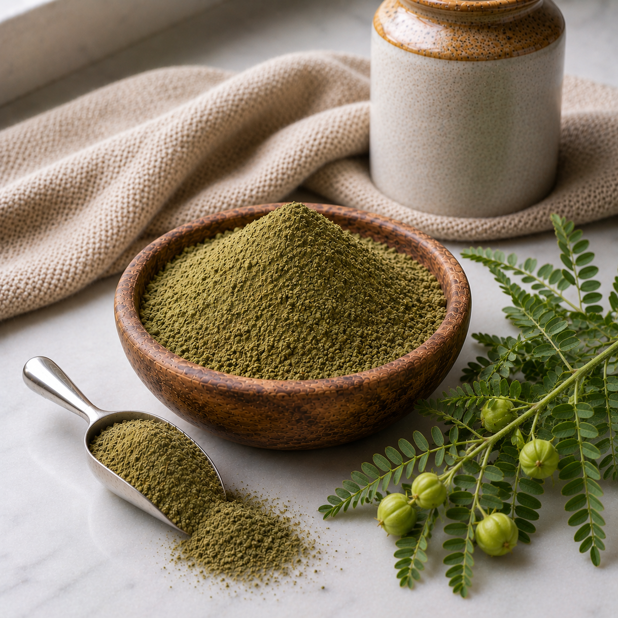 Organic Bhumi Amla Powder